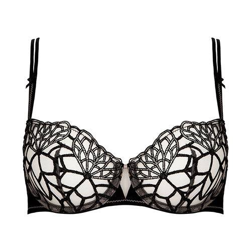 JAVA BÜGEL-BH, HALBSCHALE | SCHWARZ