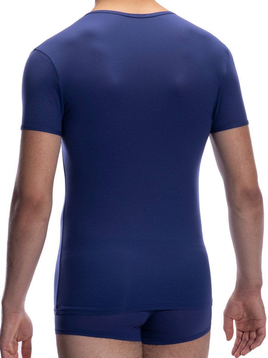 RED0965 PHANTOM T-SHIRT V-NECK LOW | NAVY