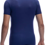 RED0965 PHANTOM T-SHIRT V-NECK LOW | NAVY