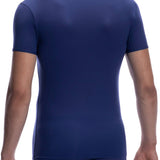 RED0965 PHANTOM T-SHIRT V-NECK LOW | NAVY