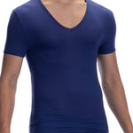 RED0965 PHANTOM T-SHIRT V-NECK LOW | NAVY