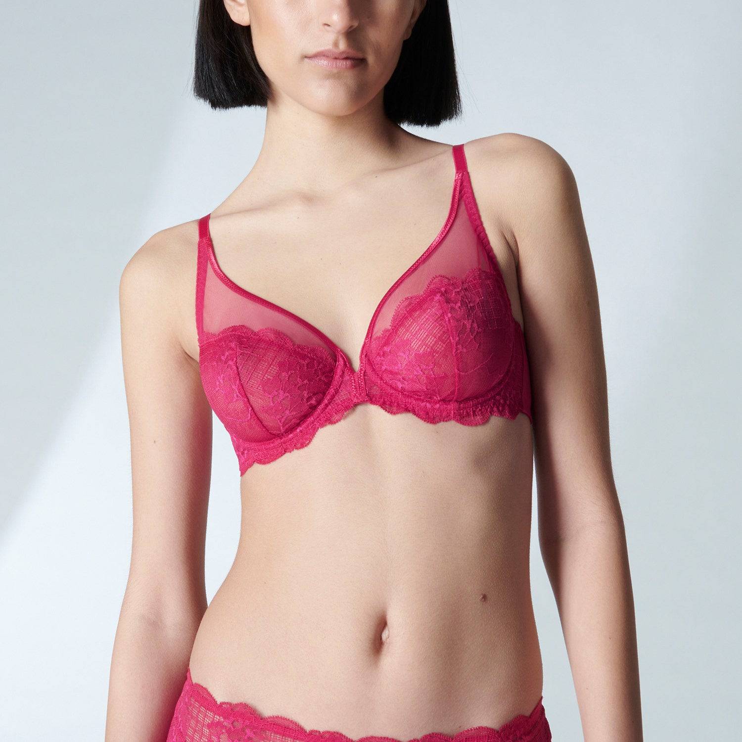 RÊVE BÜGEL-BH | CRANBERRY