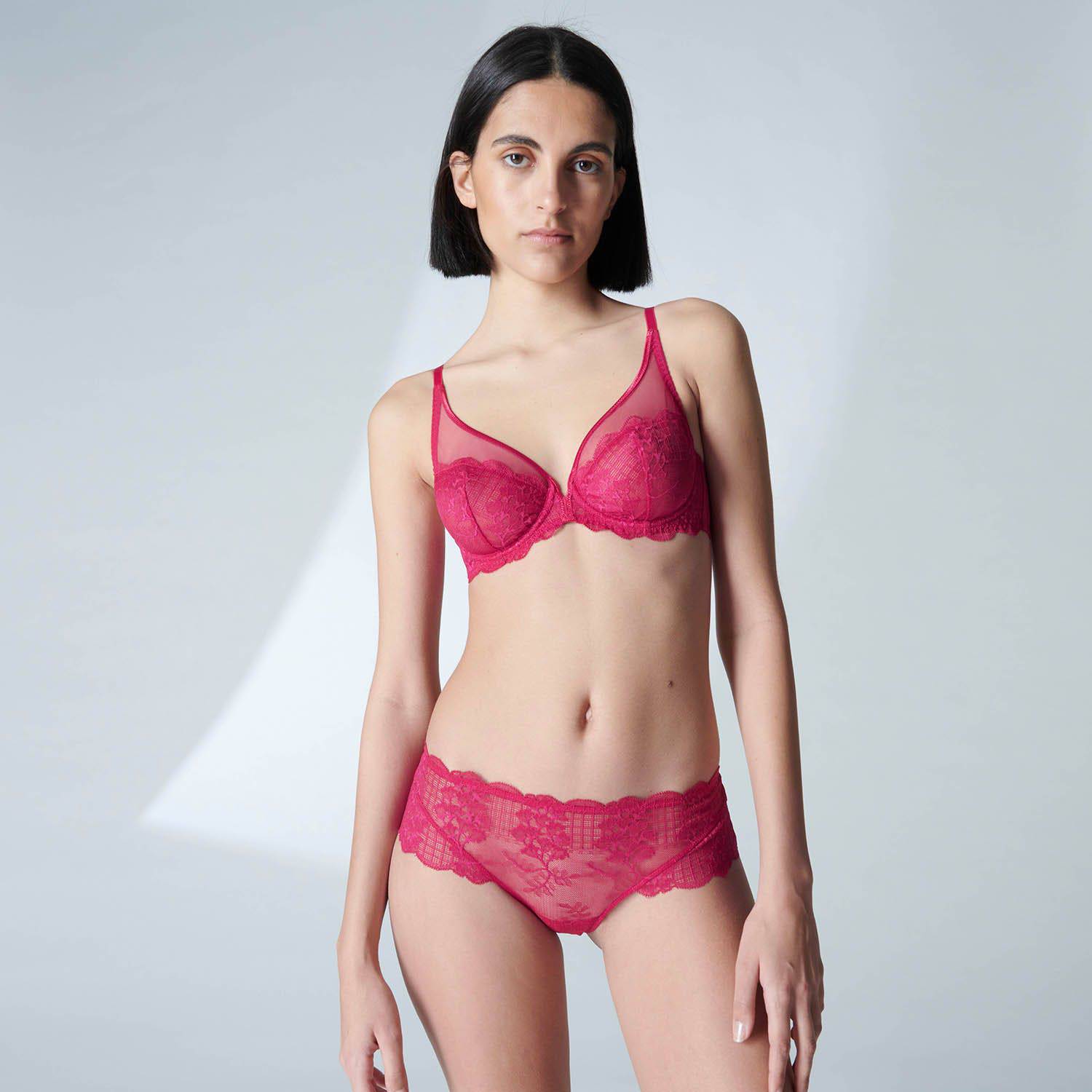 RÊVE BÜGEL-BH | CRANBERRY