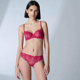 RÊVE BÜGEL-BH HALBSCHALE | CRANBERRY