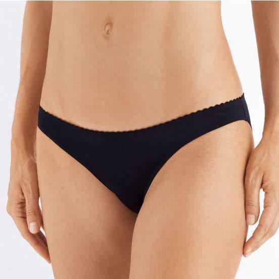 SATIN DELUXE MINI SLIP | SCHWARZ | CREMEWEISS | NATUR