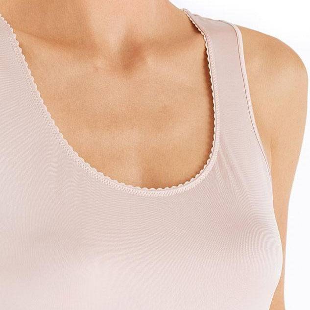 SATIN DELUXE TOP | SCHWARZ | CREMEWEISS | NATUR