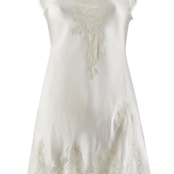 SOIE D'AMOUR SEIDEN NEGLIGEE | NACRE