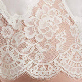 SOIE D'AMOUR SEIDEN NEGLIGEE | NACRE