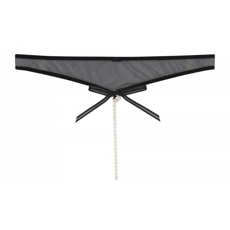 VIENNA TANGA AUS BESTICKTEM TÜLL