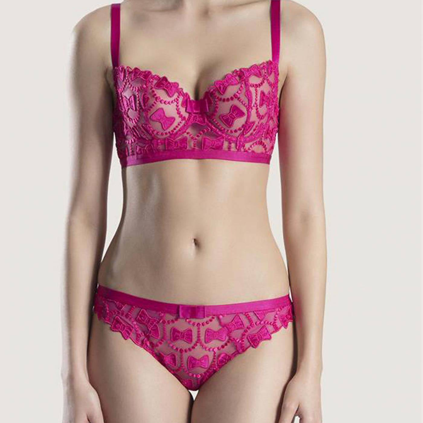 VIKTOR&ROLF THE BOW LONGLINE HALBSCHALEN-BH | PINK