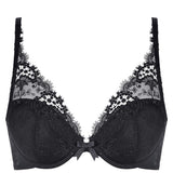 WISH TRIANGLE PUSH-UP BRA | NIGHT BLUE 